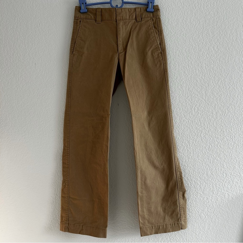 GAP High Rise Brown Straight Pants Size 00